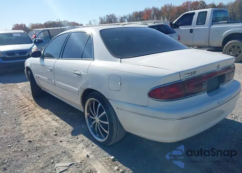 2002 Buick Century Custom z USA, uszkodzony, nr VIN 2G4WS52J221175456